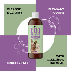 Aloe Vera & Lavender Vanilla Oatmeal Dog Shampoo