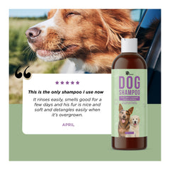 Aloe Vera & Lavender Vanilla Oatmeal Dog Shampoo