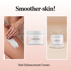 Deeply Moisturizing Butt Enhancement Cream - Skin Firming Cream and Cocoa Butter Butt Cream for Bigger Butt with Essential Oils - Cellulite Cream with Shea Butter Vitamin E and Coconut Oil